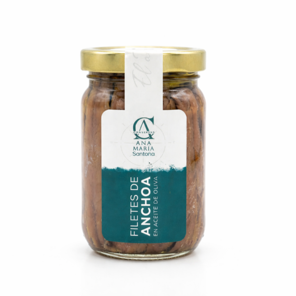 Anchoas del Cantábrico en aceite de oliva 200g