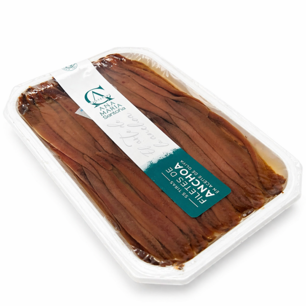 Anchoas del Cantábrico en aceite de oliva 250g
