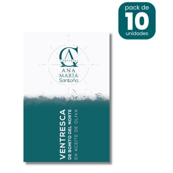 Ventresca de Bonito del Norte en aceite de oliva 80g caja de 20