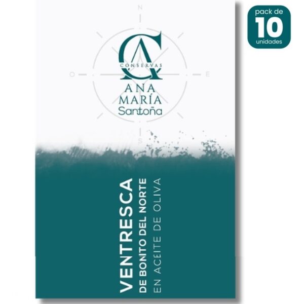 Ventresca de Bonito del Norte en aceite de oliva 132g caja de 10