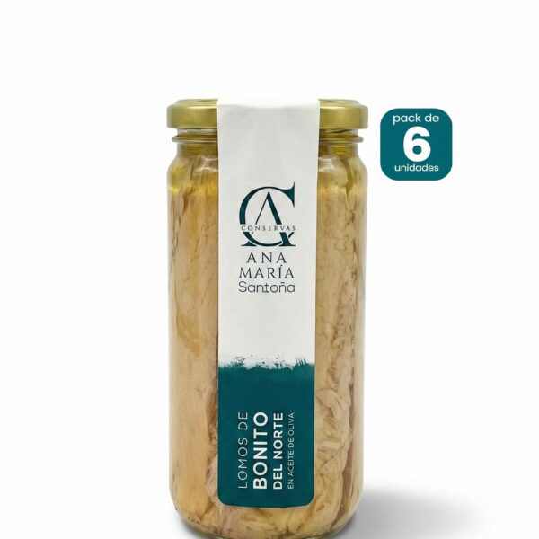 CAJA DE 6 UDS. DE LOMO DE BONITO EN ACEITE DE OLIVA 720ML