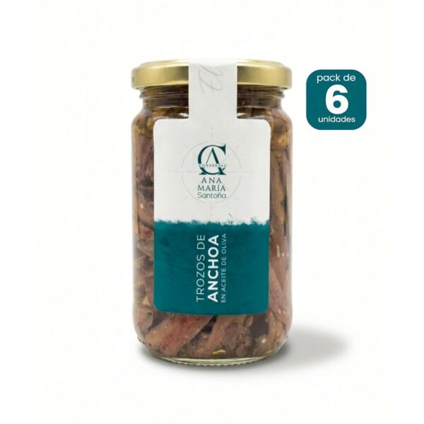 CAJA 6 UDS. TARRO ANCHOA SEMITIRAS 314 ml