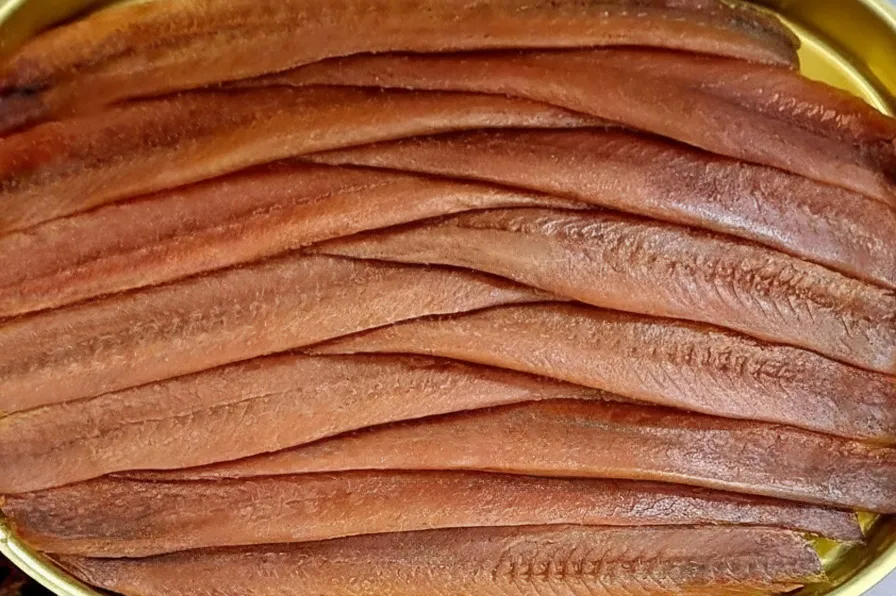 Anchoas de Santoña sobadas a mano