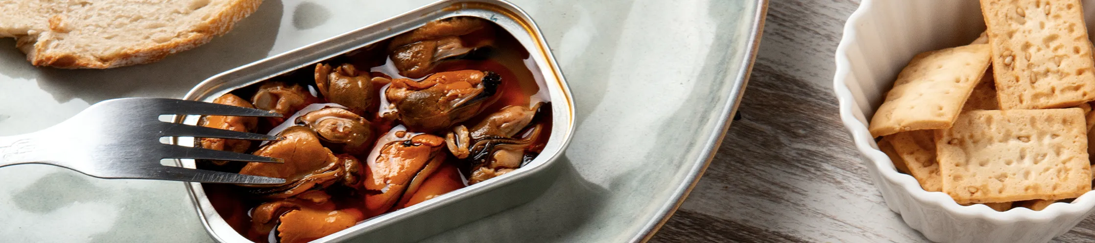 Mejillones en conserva