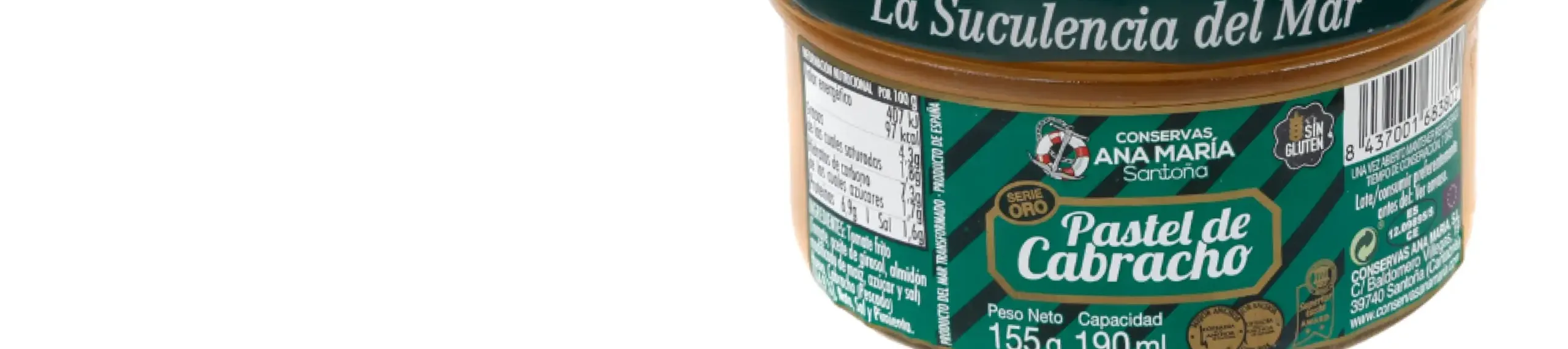 Pastel de cabracho acompañamiento