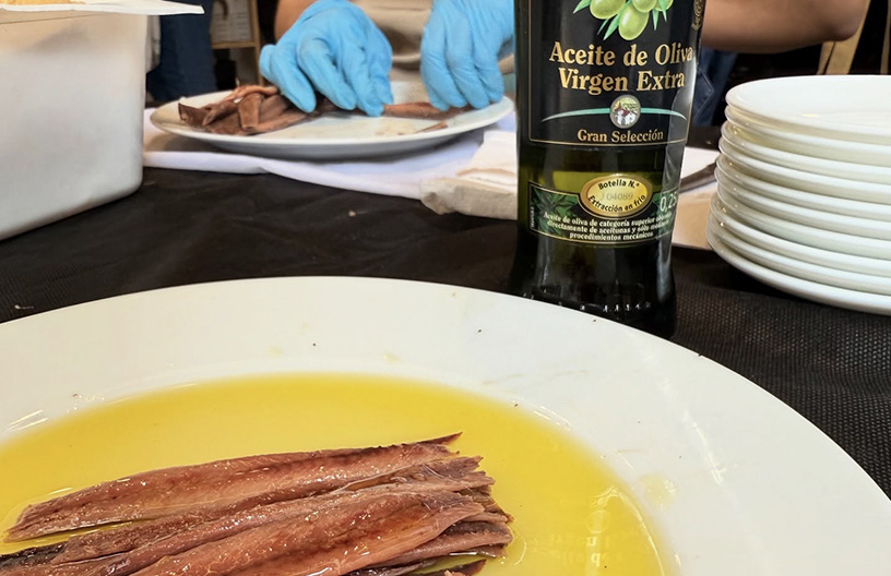 Anchoas en aceite de oliva